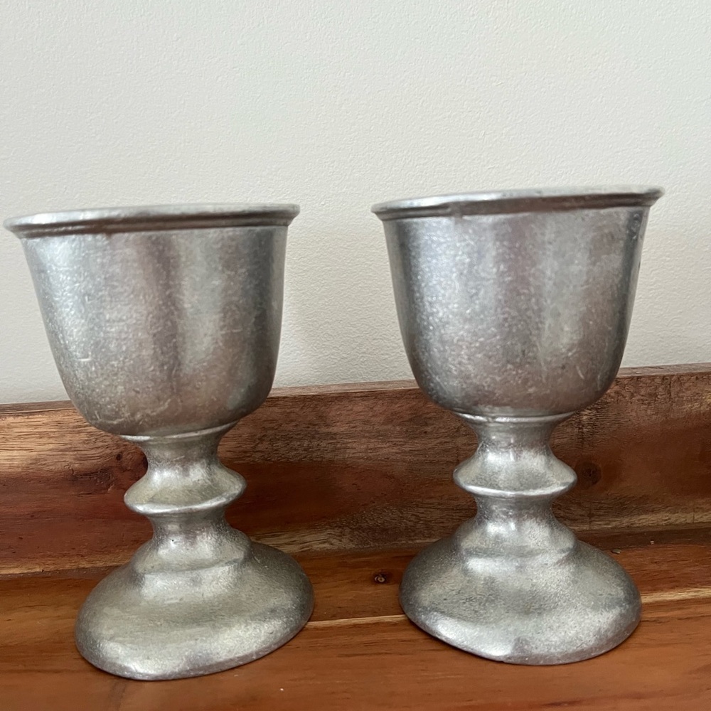 Silver Goblet Set